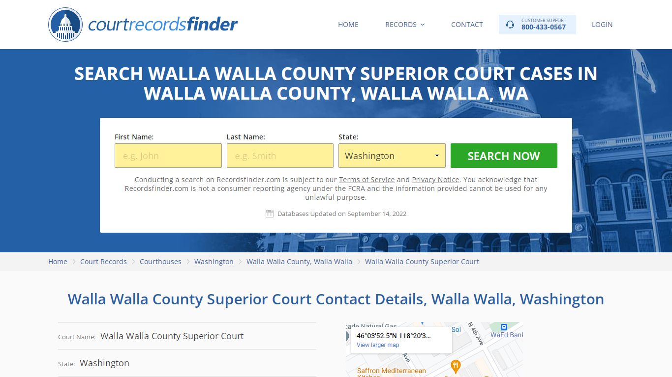 Walla Walla County Superior Court Case Search - RecordsFinder